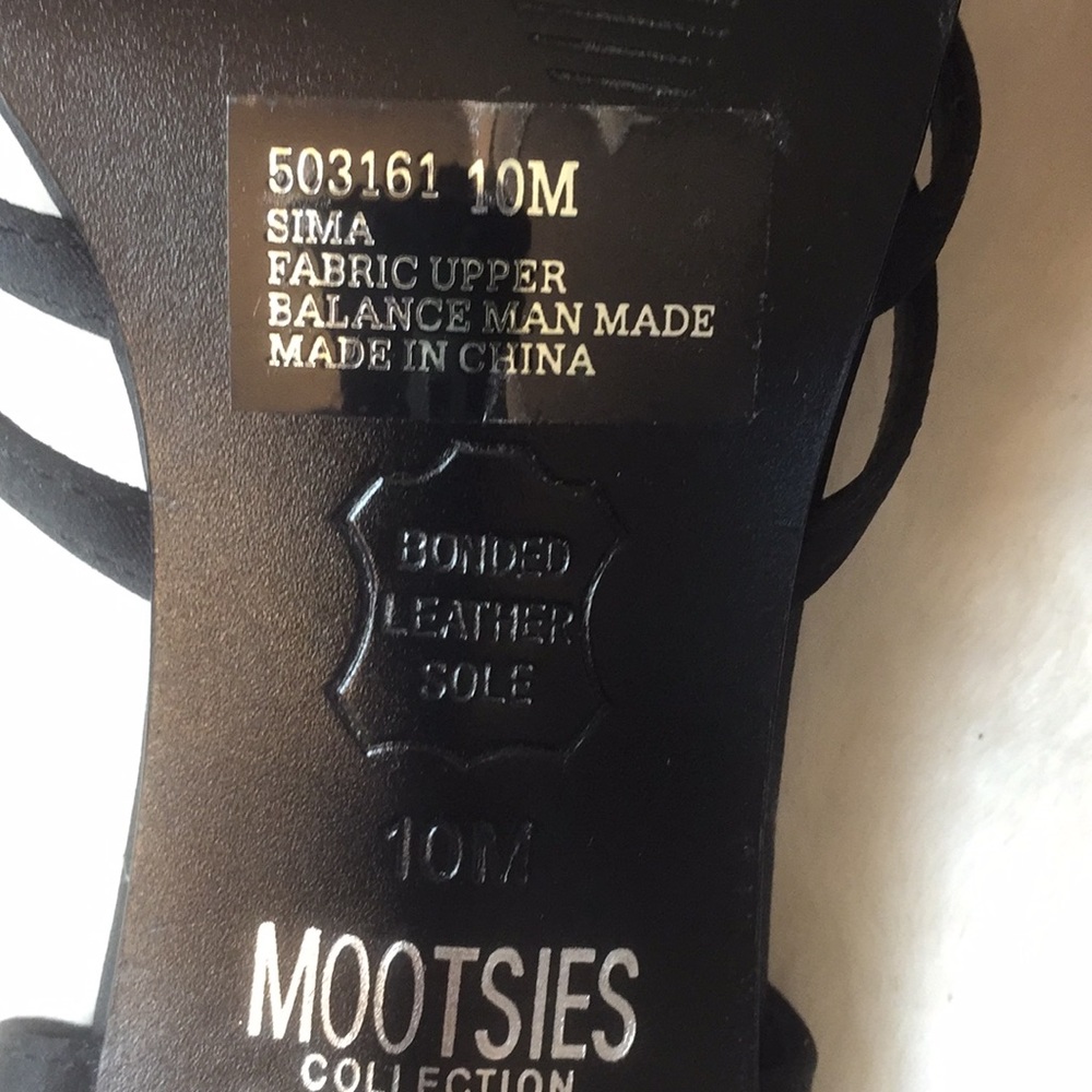 Mootsies Tootsies Black strappy heel… - Picture 8 of 8